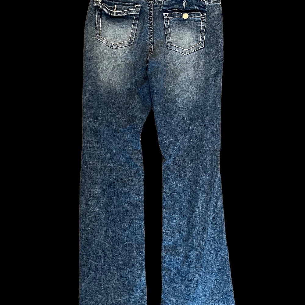 VINTAGE LOW RISE JEANS - Picture 8 of 10